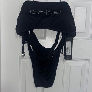Bebe Elegant Black Swimsuit